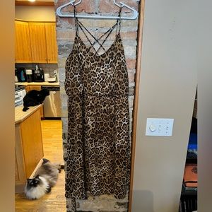 Maurice’s animal print dress.